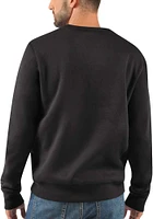 Starter Green Bay Packers Mens Black COTTON POLY Design Long Sleeve Crew Sweatshirt