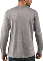 Starter Kansas City Chiefs Grey Arch Name Long Sleeve T Shirt