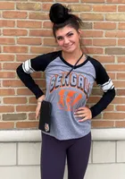 Cincinnati Bengals Womens Grey Franchise LS Tee