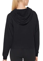 DKNY Sport Kansas City Chiefs Womens Black Maddie Hooded Sweatshirt