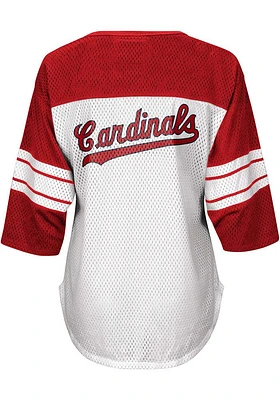 St Louis Cardinals Womens First Team Edition Fashion Baseball Jersey - Red