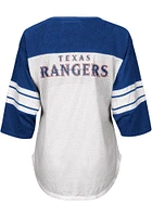 Texas Rangers Womens First Team Graphic Fashion Baseball Jersey - Blue