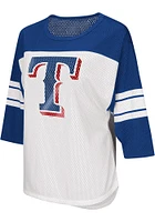 Texas Rangers Womens First Team Graphic Fashion Baseball Jersey - Blue