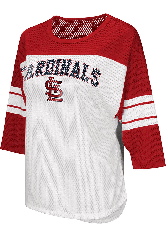 St Louis Cardinals Womens First Team Classic Fashion Baseball Jersey - Red
