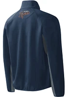 Detroit Tigers Mens Navy Blue HOME TEAM Light Weight Jacket