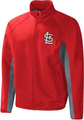 St Louis Cardinals Mens Red HOME TEAM Light Weight Jacket