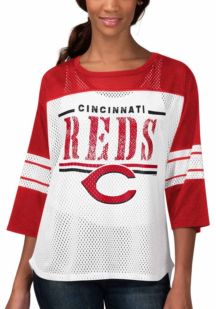 Cincinnati Reds Womens First Team Fashion Baseball Jersey