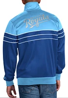 Starter Kansas City Royals Mens Blue Prime Time Track Jacket