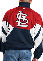 Starter St Louis Cardinals Mens Red Power Play Pullover Jackets