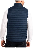 Cleveland Guardians Mens Navy Blue Turning Point Sleeveless Jacket