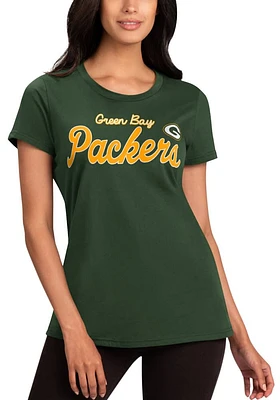 Green Bay Packers Womens Record Setter Short Sleeve T-Shirt