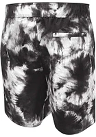Chicago White Sox Mens Black Splash Volley Swim Trunks
