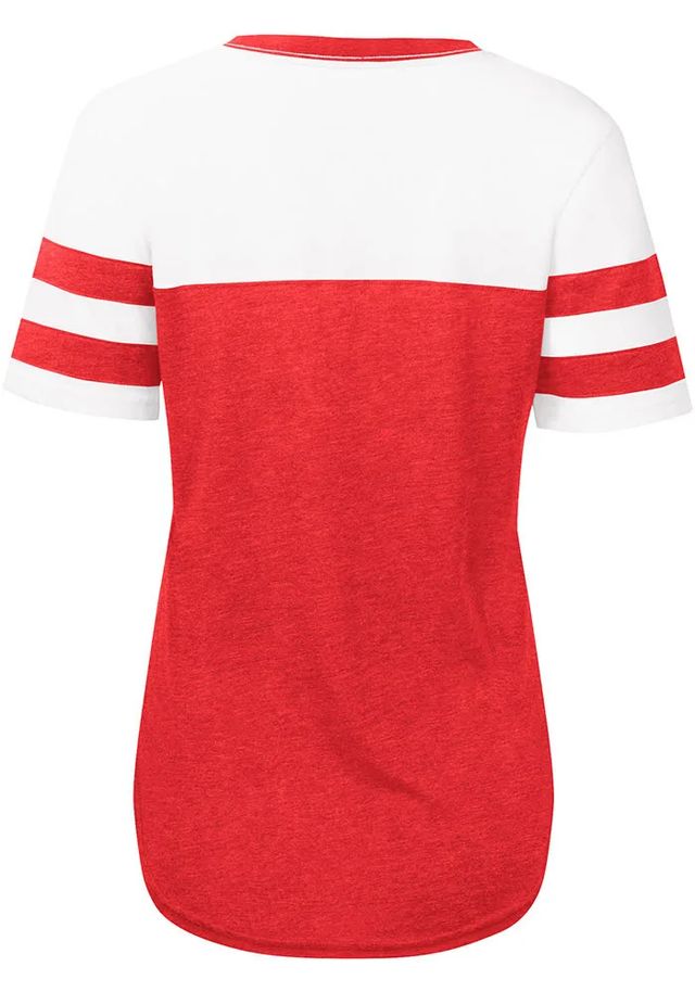 Cincinnati Reds Womens Red Setter Short Sleeve T-Shirt