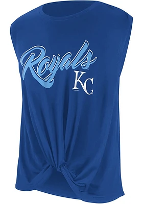 Kansas City Royals Womens Blue Showdown Tank Top
