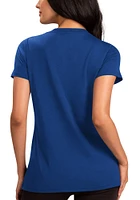 St Louis Blues Womens Blue Record Setter Short Sleeve T-Shirt