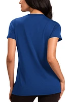 Kansas City Royals Womens Blue Record Setter Short Sleeve T-Shirt