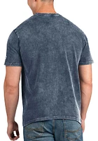 Starter Columbus Blue Jackets Navy Overtime Short Sleeve Fashion T Shirt
