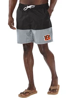 Cincinnati Bengals Mens Black Swim Trunks