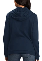 Dallas Cowboys Womens Navy Blue Homerun Hooded Sweatshirt