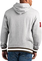 Starter Cleveland Browns Mens Grey SNAP Long Sleeve Hoodie