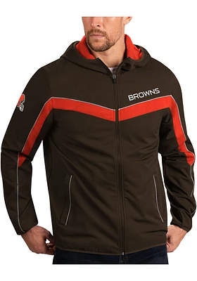 Cleveland Browns Mens Brown Touchdown Light Weight Jacket