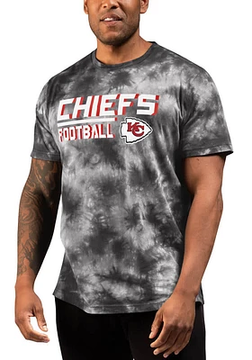 MSX by Michael Strahan Kansas City Chiefs Black RECOVERY Short Sleeve Fashion T Shirt