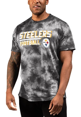 MSX by Michael Strahan Pittsburgh Steelers Brown RECOVERY Short Sleeve Fashion T Shirt