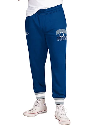 Starter Indianapolis Colts Mens Blue Blitz Sweatpants