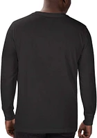 Starter Dallas Stars Black Half Time Long Sleeve T Shirt
