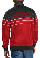 Starter Chicago Blackhawks Mens Red The Prime Time Track Jacket