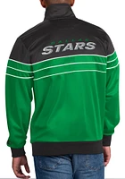 Starter Dallas Stars Mens Green The Prime Time Track Jacket