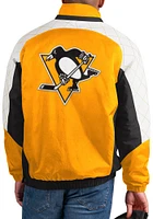 Starter Pittsburgh Penguins Mens Black The Body Check Pullover Jackets