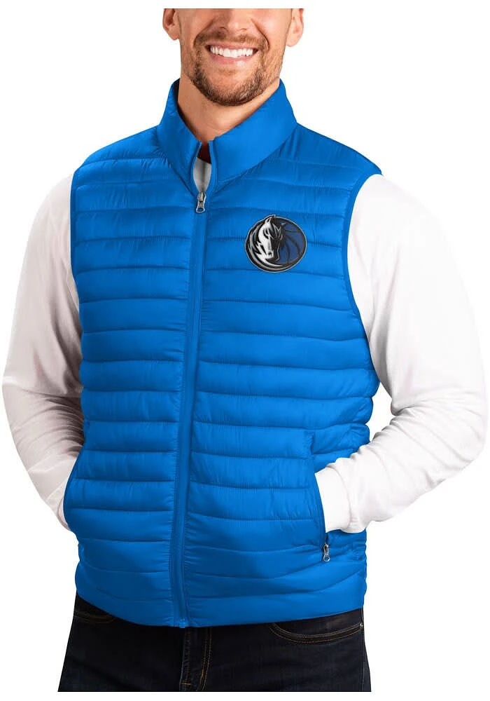 Starter Dallas Mavericks Mens Blue The Turning Point Sleeveless Jacket