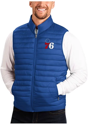 Starter Philadelphia 76ers Mens Blue The Turning Point Sleeveless Jacket