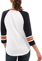 Cincinnati Bengals Womens White Top Team LS Tee