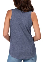St Louis Cardinals Womens Navy Blue Playoff Classic Tank Top