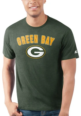 Starter Green Bay Packers ARCH NAME STYLE Short Sleeve T Shirt
