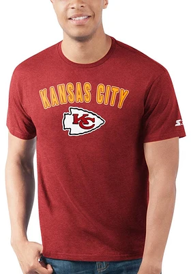 Starter Kansas City Chiefs ARCH NAME Short Sleeve T Shirt