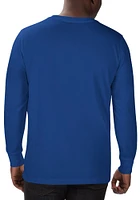 Starter St Louis Blues Blue ARCH NAME Long Sleeve T Shirt