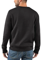 Starter Kansas City Chiefs Mens Black ARCH NAME Long Sleeve Crew Sweatshirt