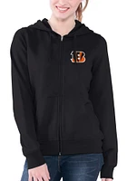 Cincinnati Bengals Womens Black Wild Cat Long Sleeve Full Zip Jacket