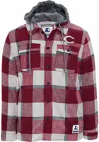 Starter Cincinnati Reds Mens Red Big Joe Medium Weight Jacket