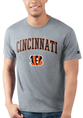 Starter Cincinnati Bengals ARCH MASCOT Short Sleeve T Shirt