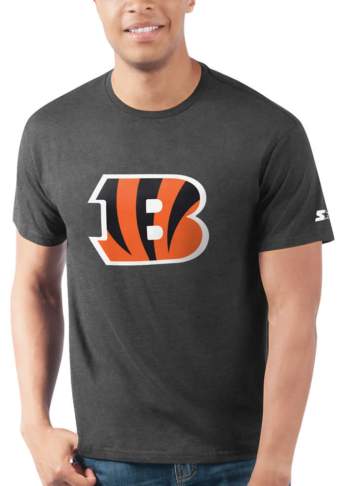 Starter Cincinnati Bengals PRIMARY LOGO Short Sleeve T Shirt