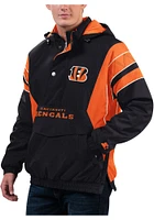 Starter Cincinnati Bengals Mens Black Home Team Pullover Jackets