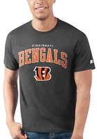 Starter Cincinnati Bengals Arch Name Mascot Short Sleeve T Shirt