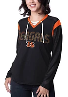 Cincinnati Bengals Womens Icing Fashion Football Jersey - Black