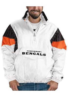 Starter Cincinnati Bengals Mens Thursday Night Pullover Jackets