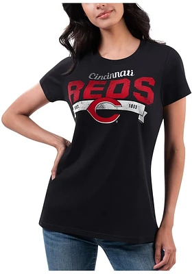 Cincinnati Reds Womens Team Short Sleeve T-Shirt