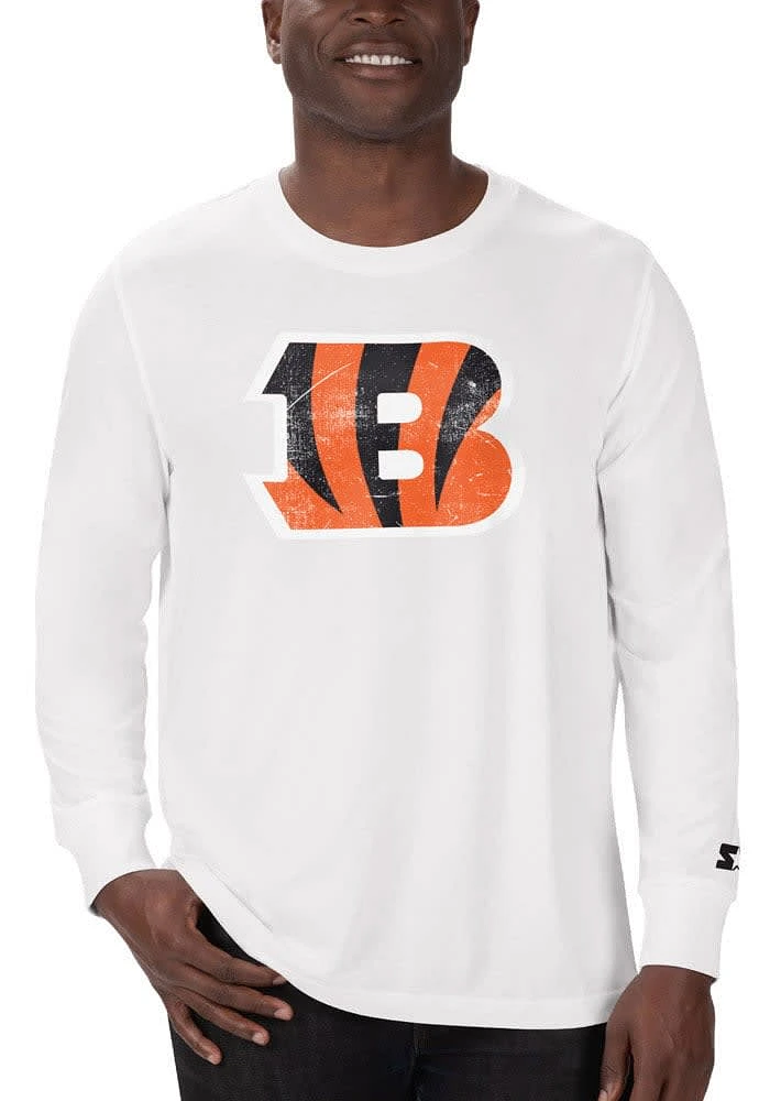 Starter Cincinnati Bengals Primary Long Sleeve T Shirt